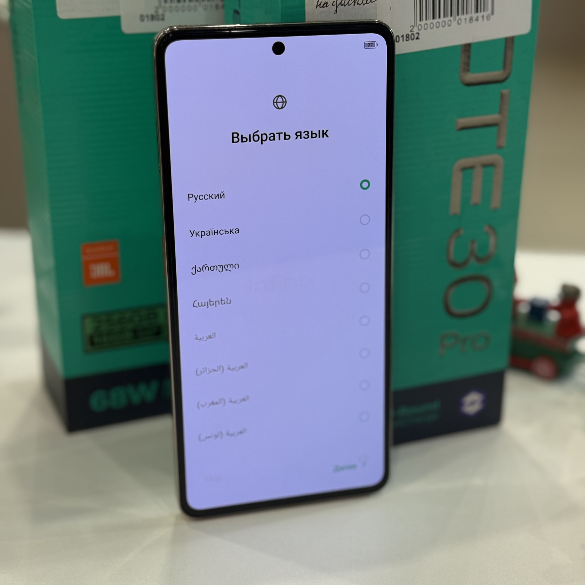 Infinix Note 30 Pro 8/256Gb Золотой AMOLED-отпечаток