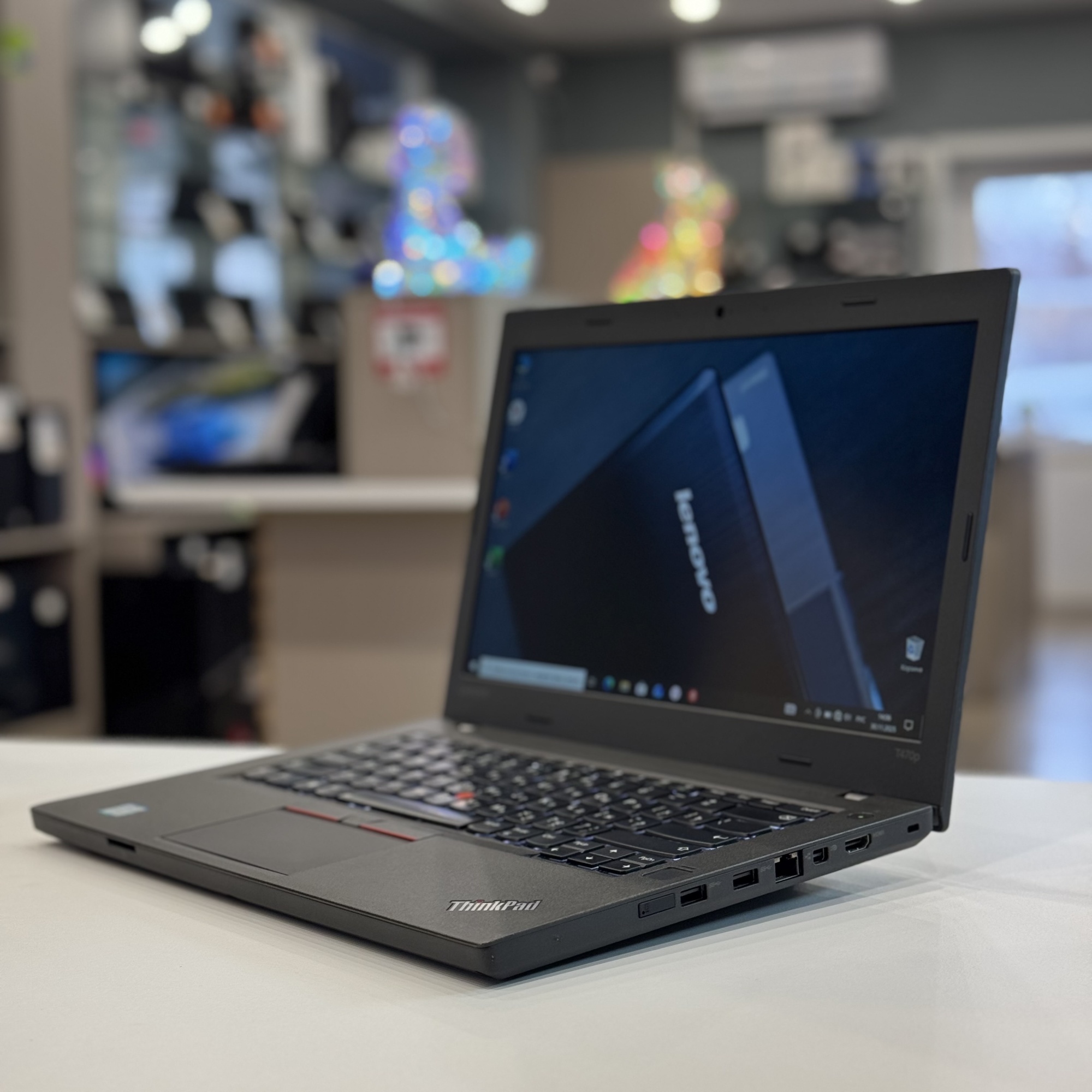 Ноутбук Lenovo T470P 14" Core i7-7820HQ 2.9GHz/32Gb DDR4/512Gb SSD/Nvidia 940MX 2Gb