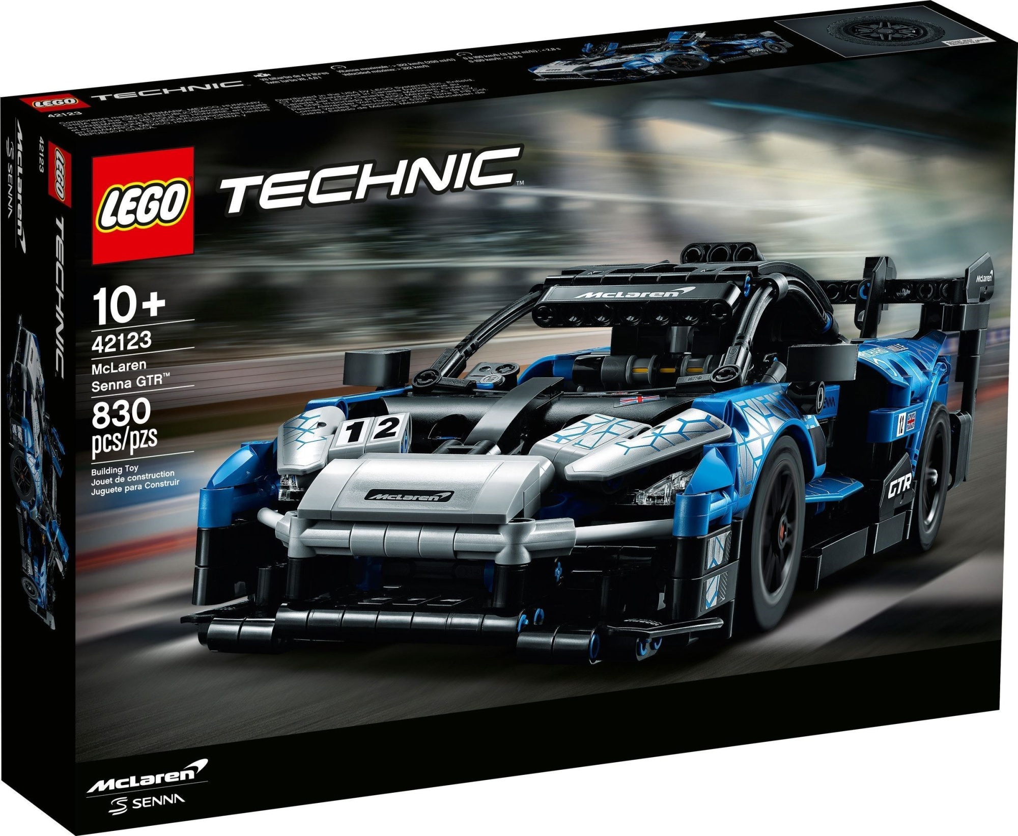 Конструктор Lego Technic McLaren Senna GTR, 42123