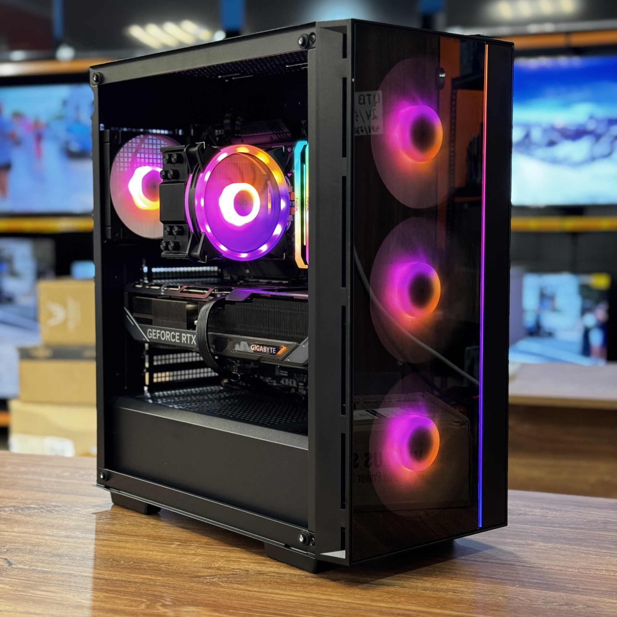 Системный блок AMD Ryzen 7 7800X3D 4.2GHz/32Gb DDR5/RTX5070Ti 16Gb/1Tb SSD/850W