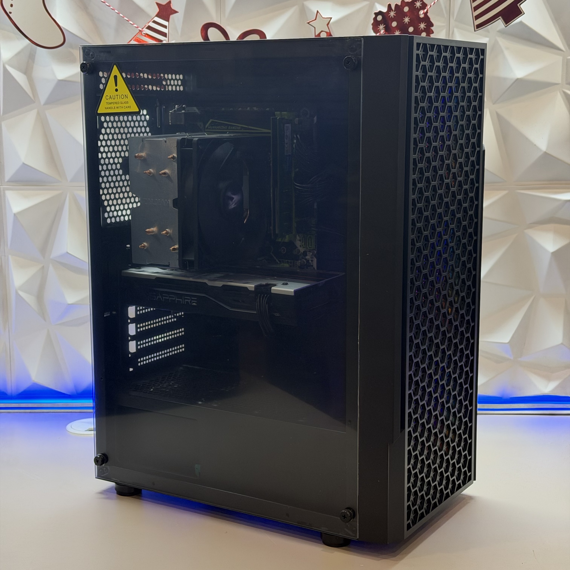 Системный блок Intel Xeon E5-2640/16Gb DDR4/RX580 8Gb/1Tb SSD/600W