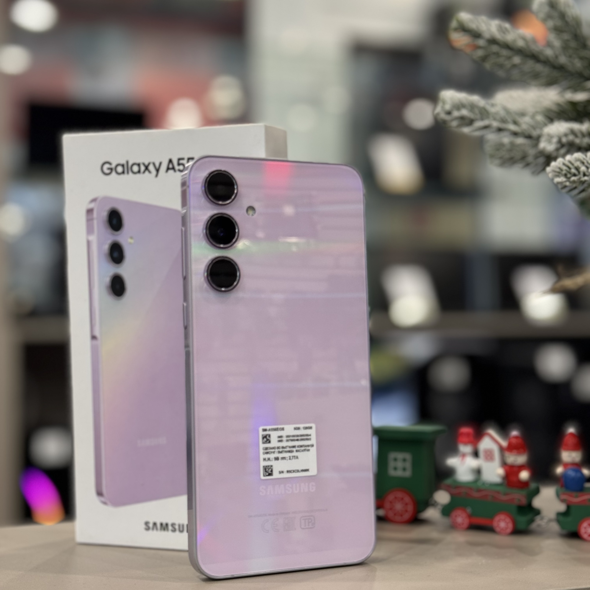 Samsung Galaxy A55 5G 8/128Gb (SM-A556E/DS) Лаванда