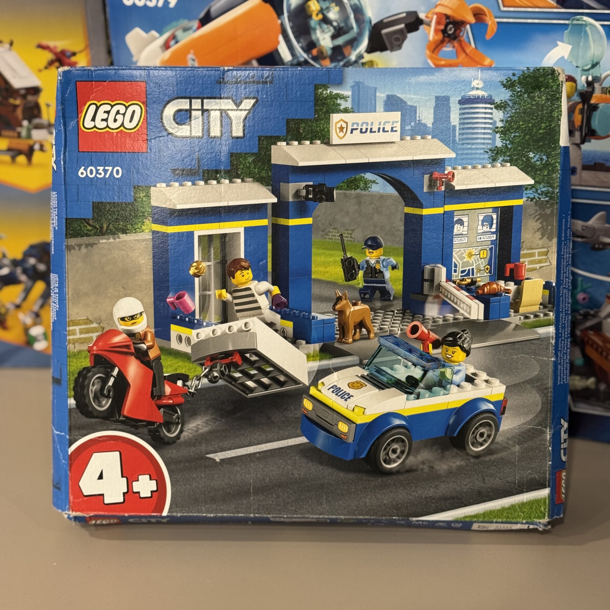 Конструктор Lego City Police Station Chase 172, 4+, 60370
