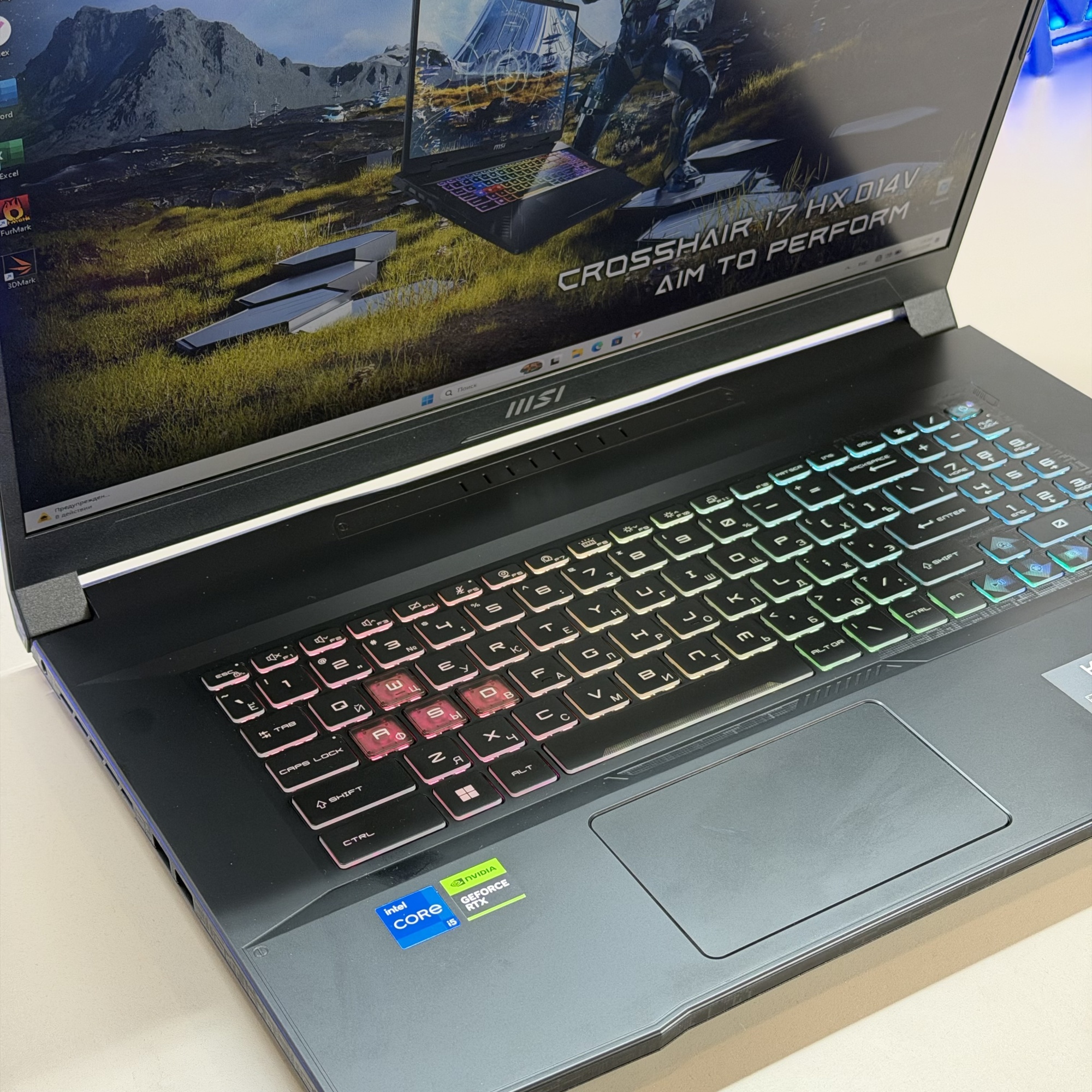 Ноутбук MSI Katana 17 B12VEK-268XRU i5-12450H/16Gb/RTX 4050