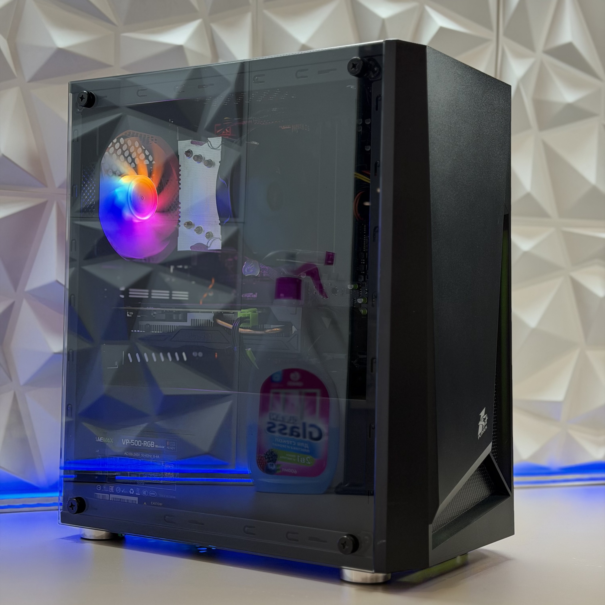 Системный блок AMD Ryzen 5 2600 3.4GHzX6/8Gb DDR4/500Gb SSD/GTX1060 6Gb/500w