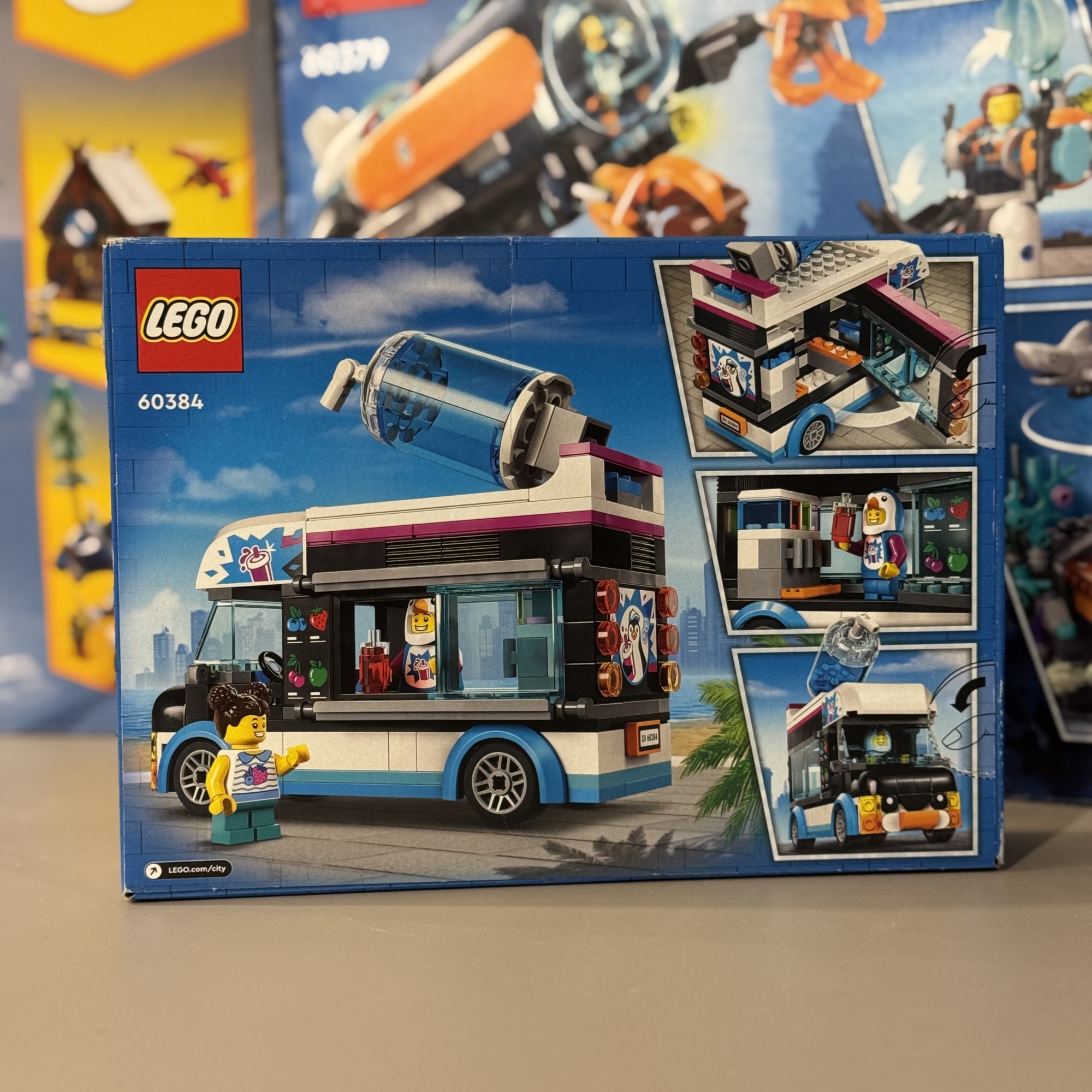 Набор Lego City Great Vehicles Pinguin Slush Truck, 60384