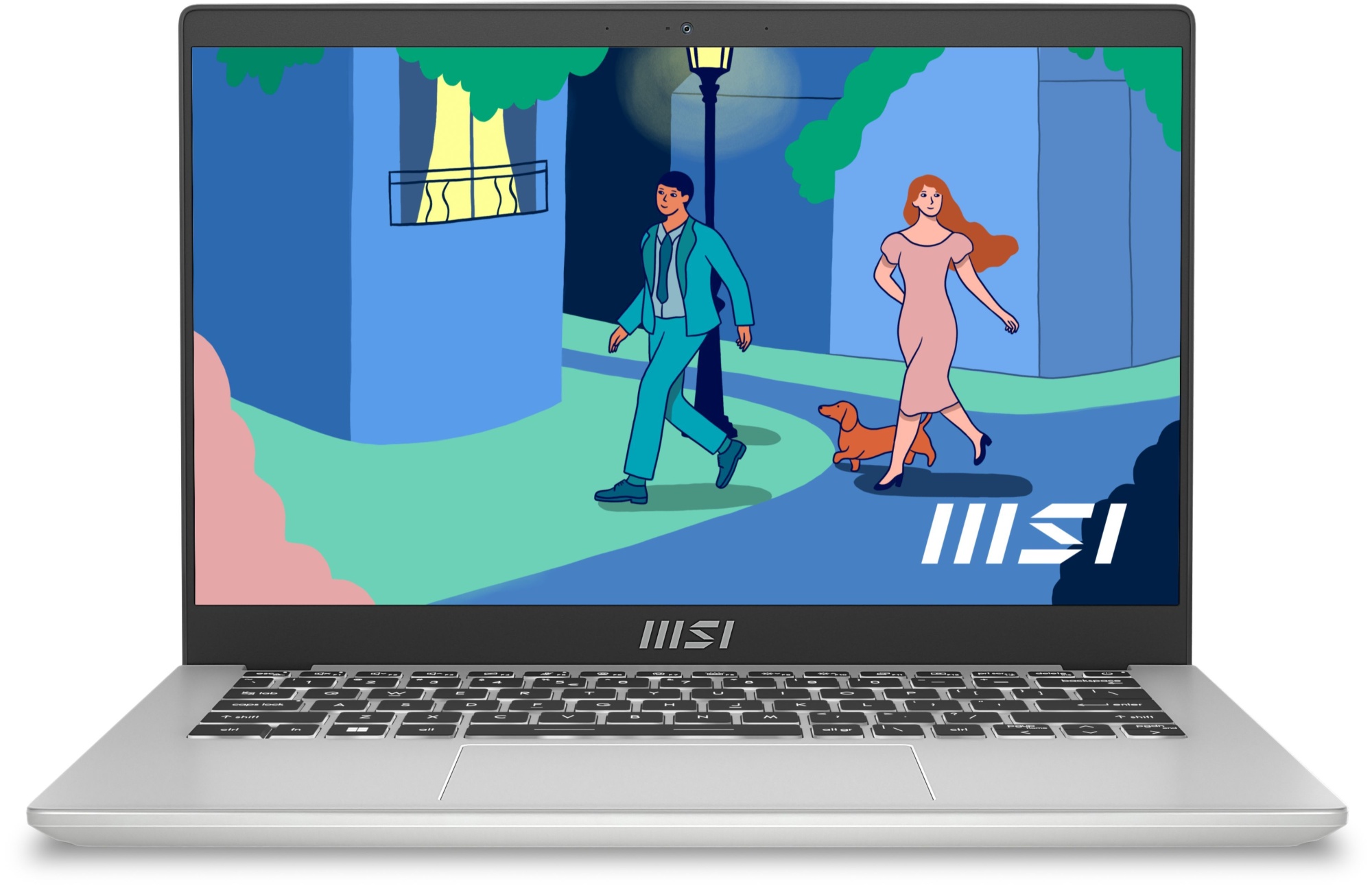 Ноутбук MSI Modern 14 C12MO-688RU i7 1255U/16Gb/SSD512Gb/14"/IPS/FHD/W11Pro/silver