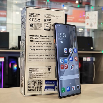 Tecno Camon 40 Pro 5G 12/256Gb черный