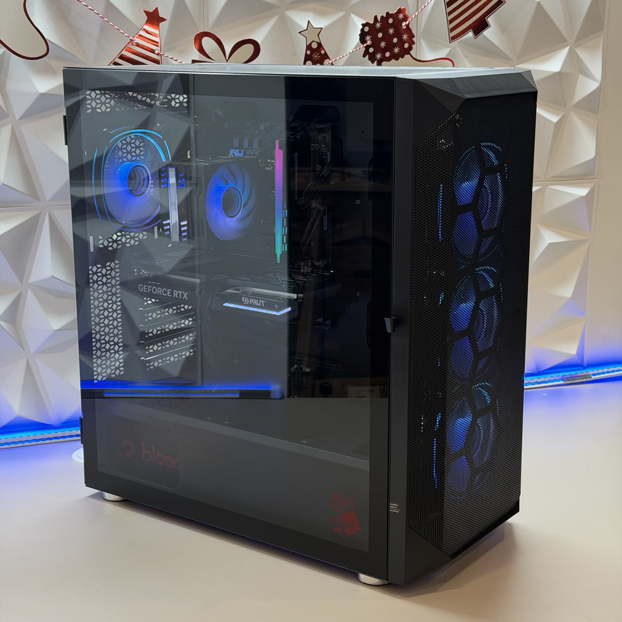 Системный блок Bloody BD-PC CB76C2 MT i5 13400F/16Gb DDR5/SSD1Tb/RTX4060 8Gb/W11H64/черный (RUS)