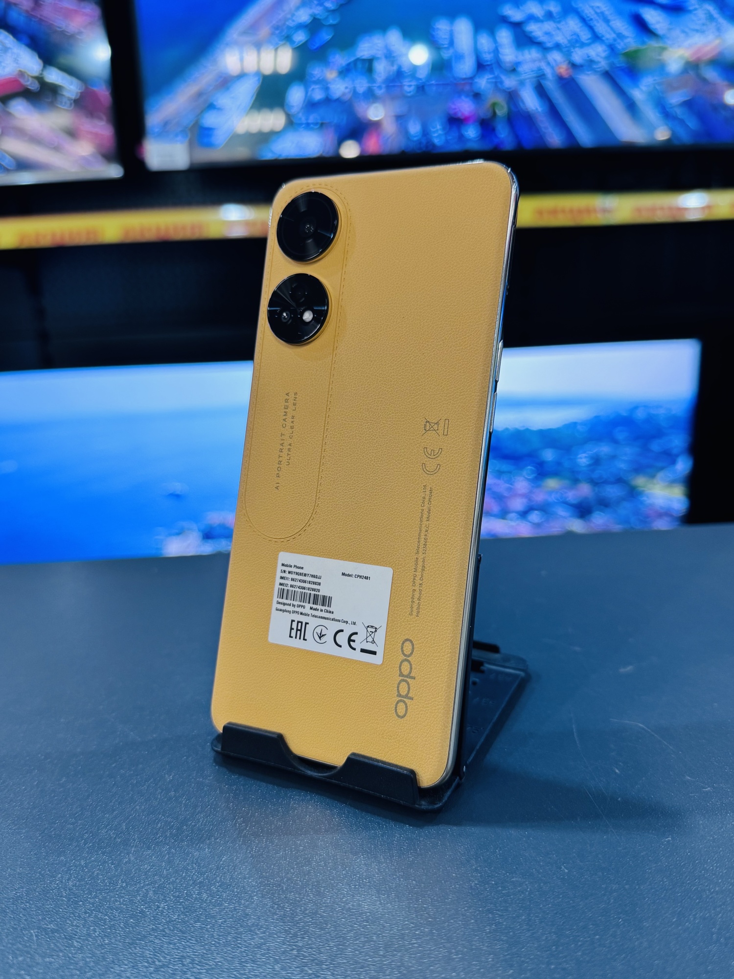 Oppo Reno8 T 8/128Gb выгорание экрана