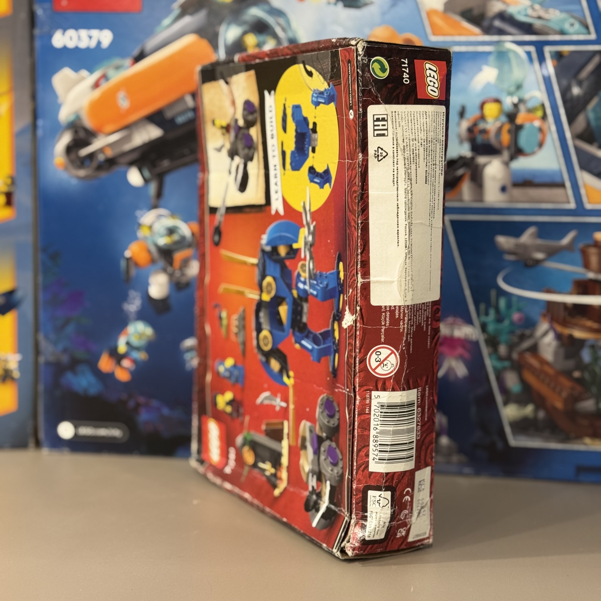 Конструктор Lego Ninjago Электрический робот Джея, 71740