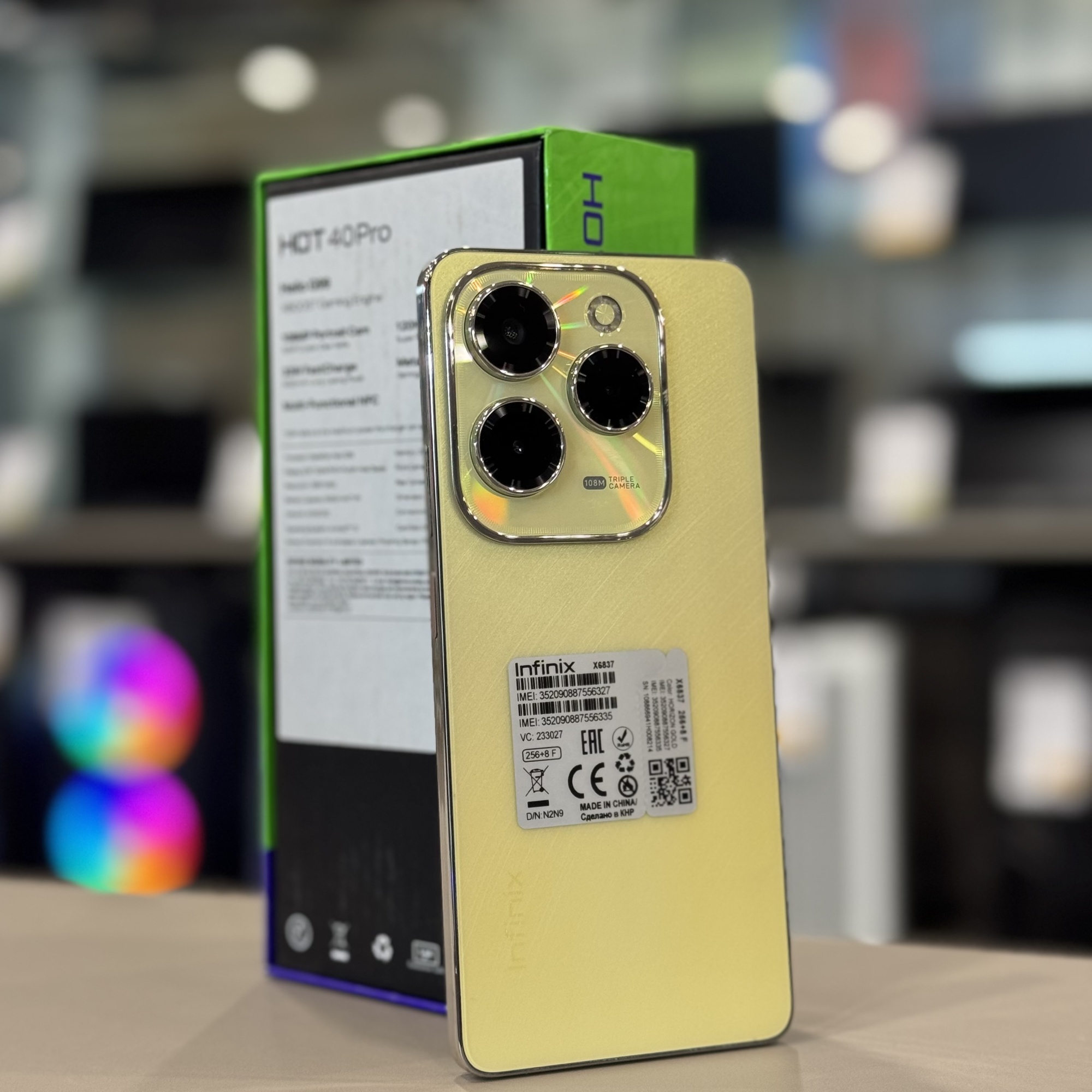 Infinix Hot 40 Pro 8/256Gb Gold