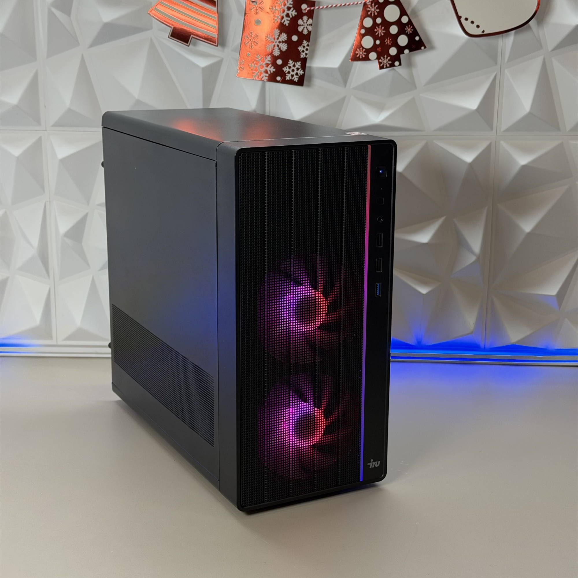 Системный блок IRU Tactio 310H6SEA MT i5 12400F/16Gb DDR4/SSD512Gb/RTX3050 8Gb/500W