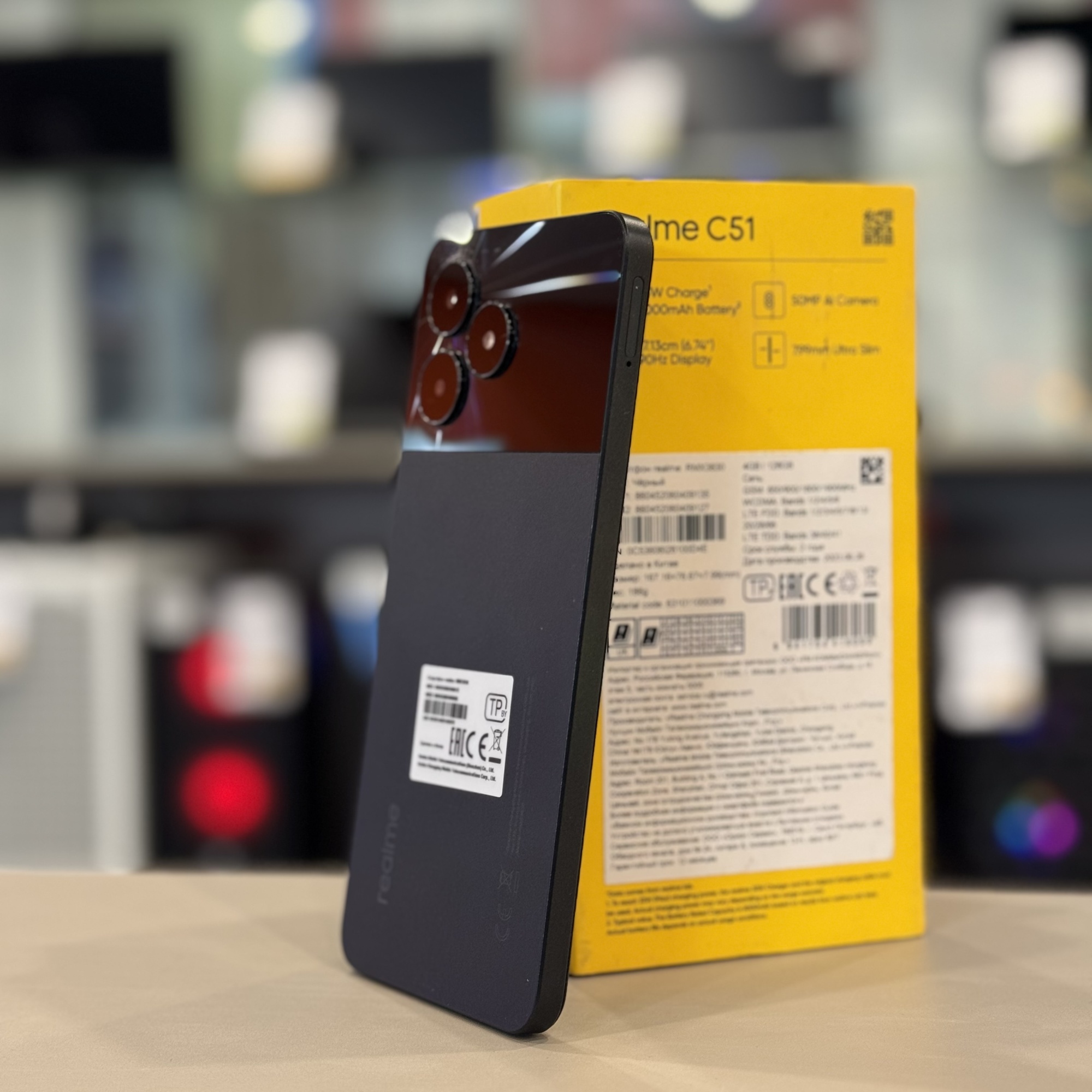 Realme C51 4/128Gb Черный