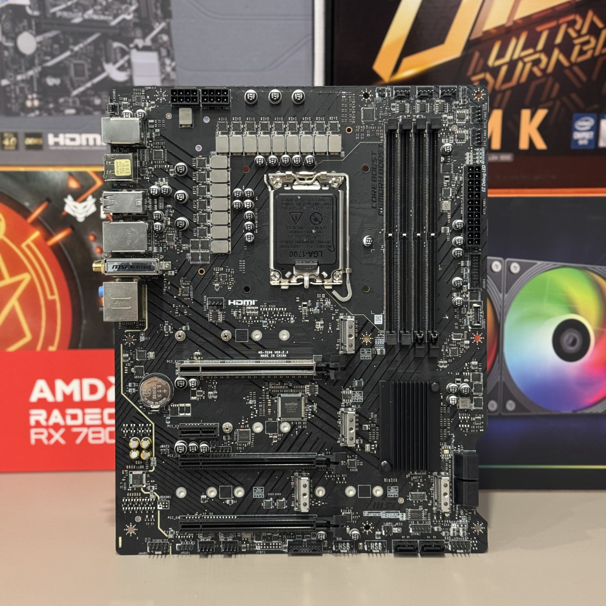 Материнская плата LGA1700 MSI PRO Z790-A WIFI