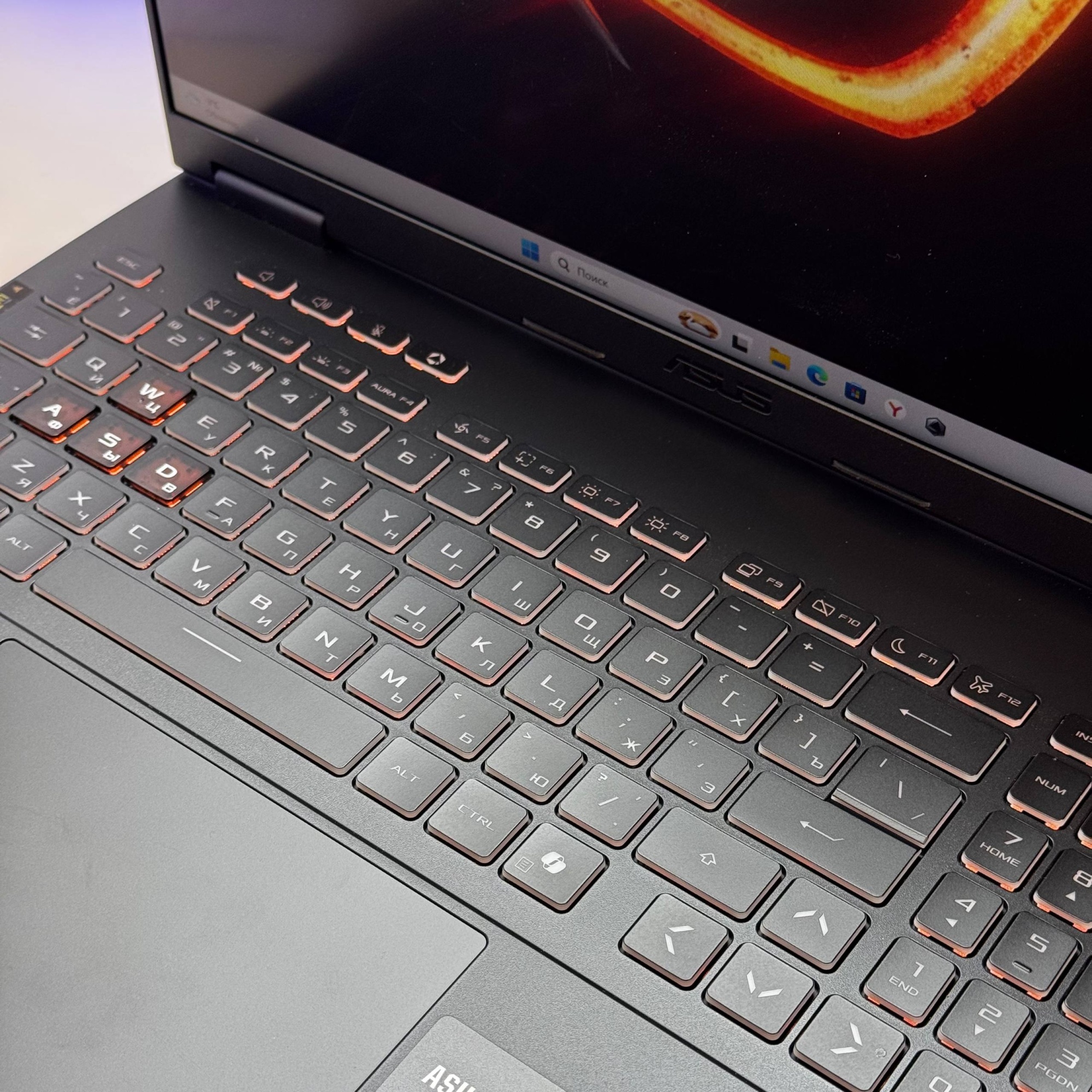 Ноутбук Asus TUF Gaming FA608UM-RV097 Ryzen 7 260/32Gb/SSD 512Gb/RTX 5060 8Gb/16"/IPS/WUXGA/noOS/grey