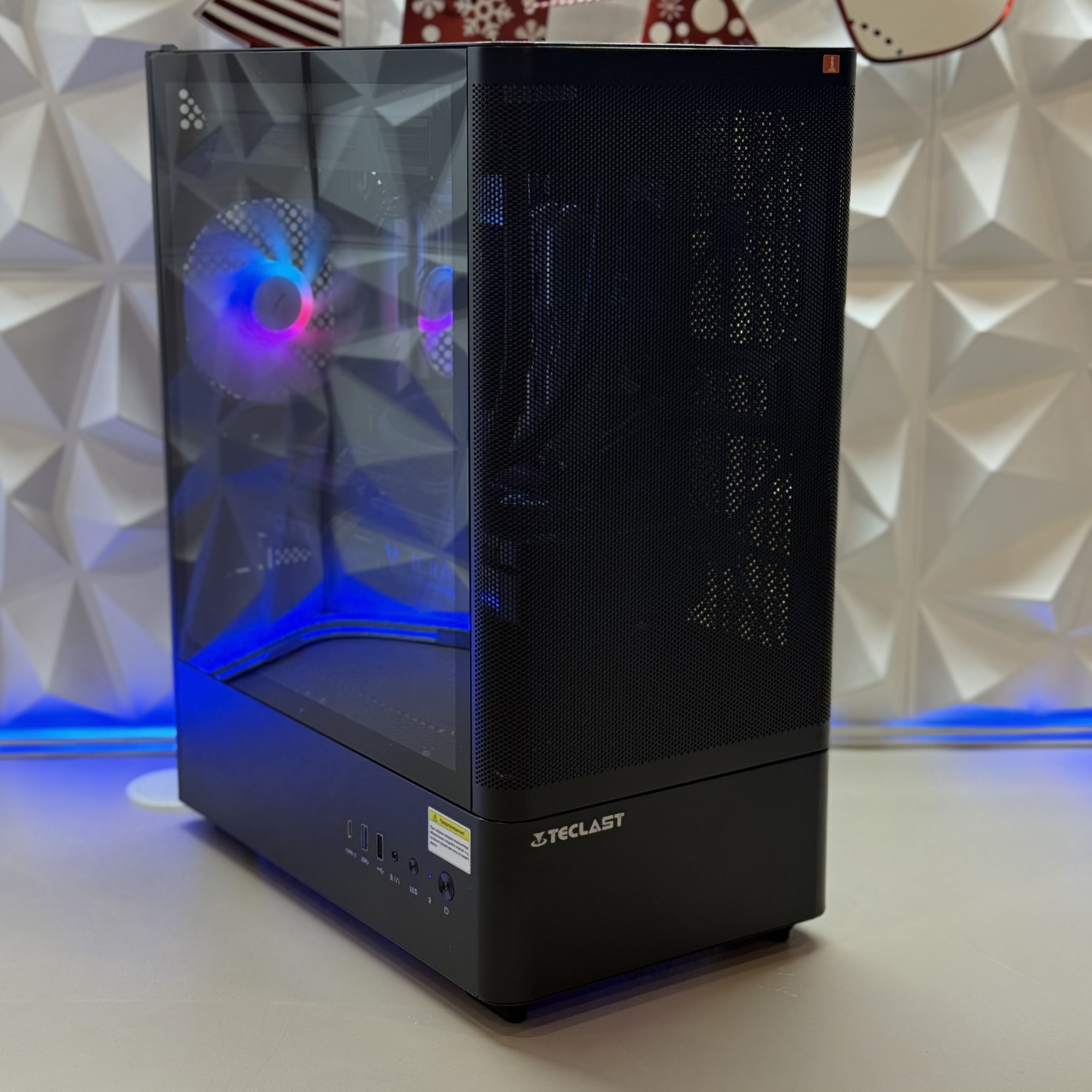 Системный блок Teclast G03 i7 14700F/32Gb/SSD1Tb/RTX5070Ti 12Gb/750W/W11Pro/черный