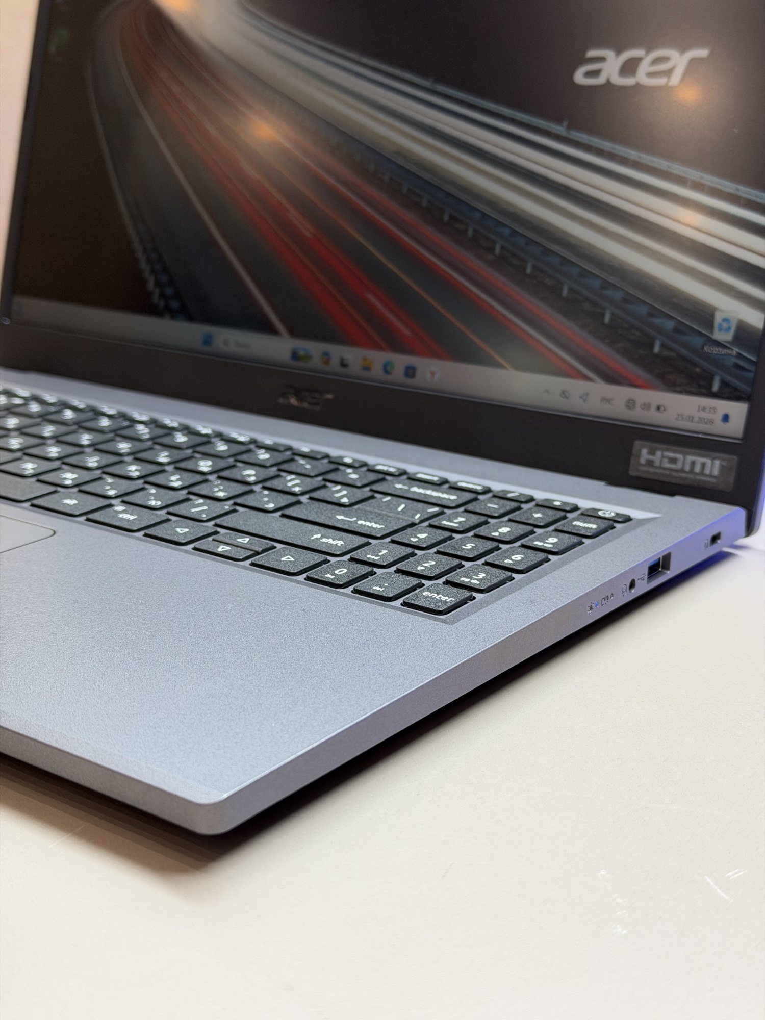 Ноутбук Acer Extensa 15 EX215-23-R62L Ryzen 3 7320U/16Gb/SSD512Gb/610M/15.6"/IPS/FHD/noOS/grey