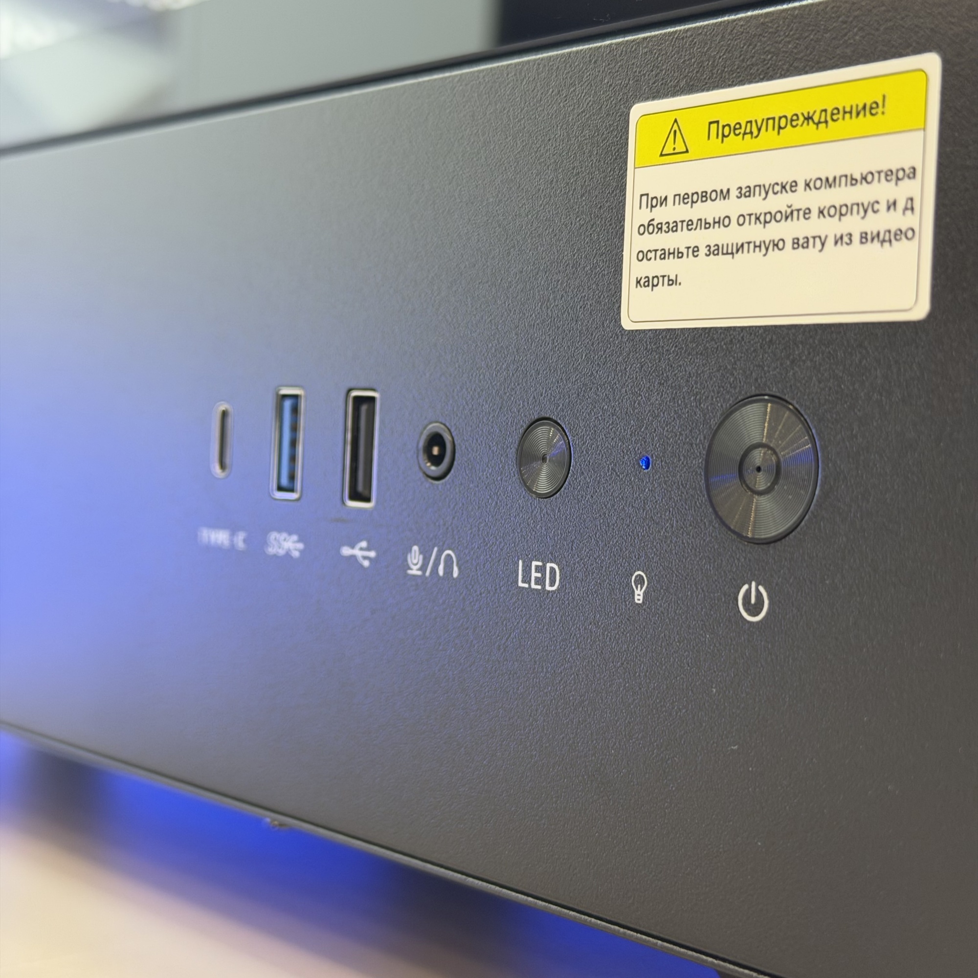 Системный блок Teclast G03 i5 14400F/32Gb/SSD1Tb RTX5060TI 8Gb/W11Pro/черный