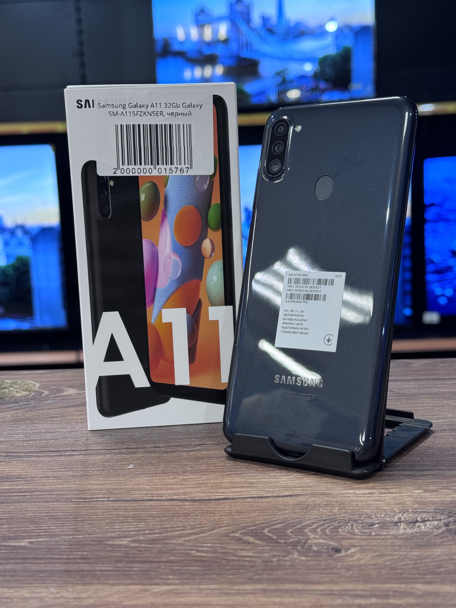 Samsung Galaxy A11 32Gb Galaxy SM-A115FZKNSER, черный