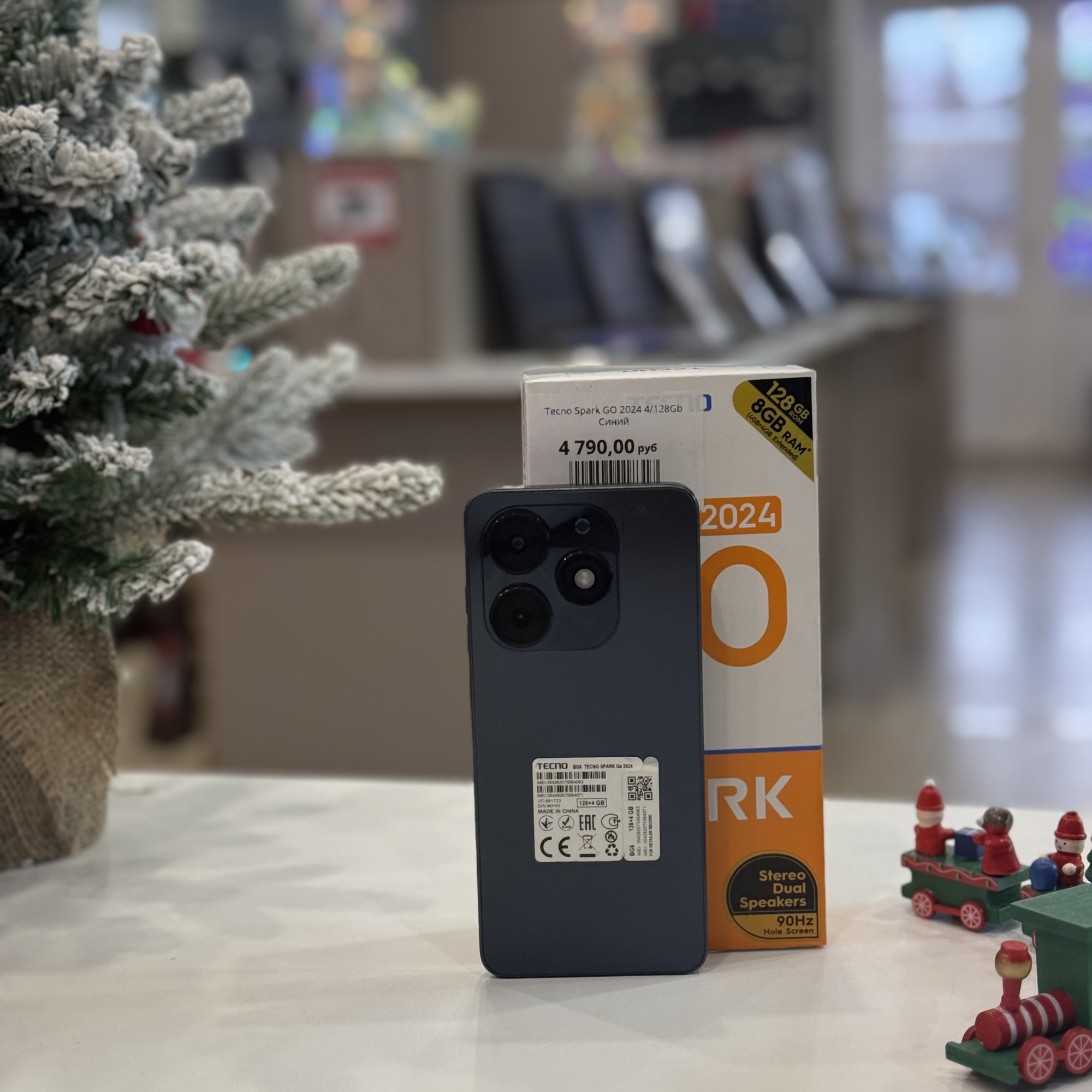 Tecno Spark GO 2024 4/128Gb Синий