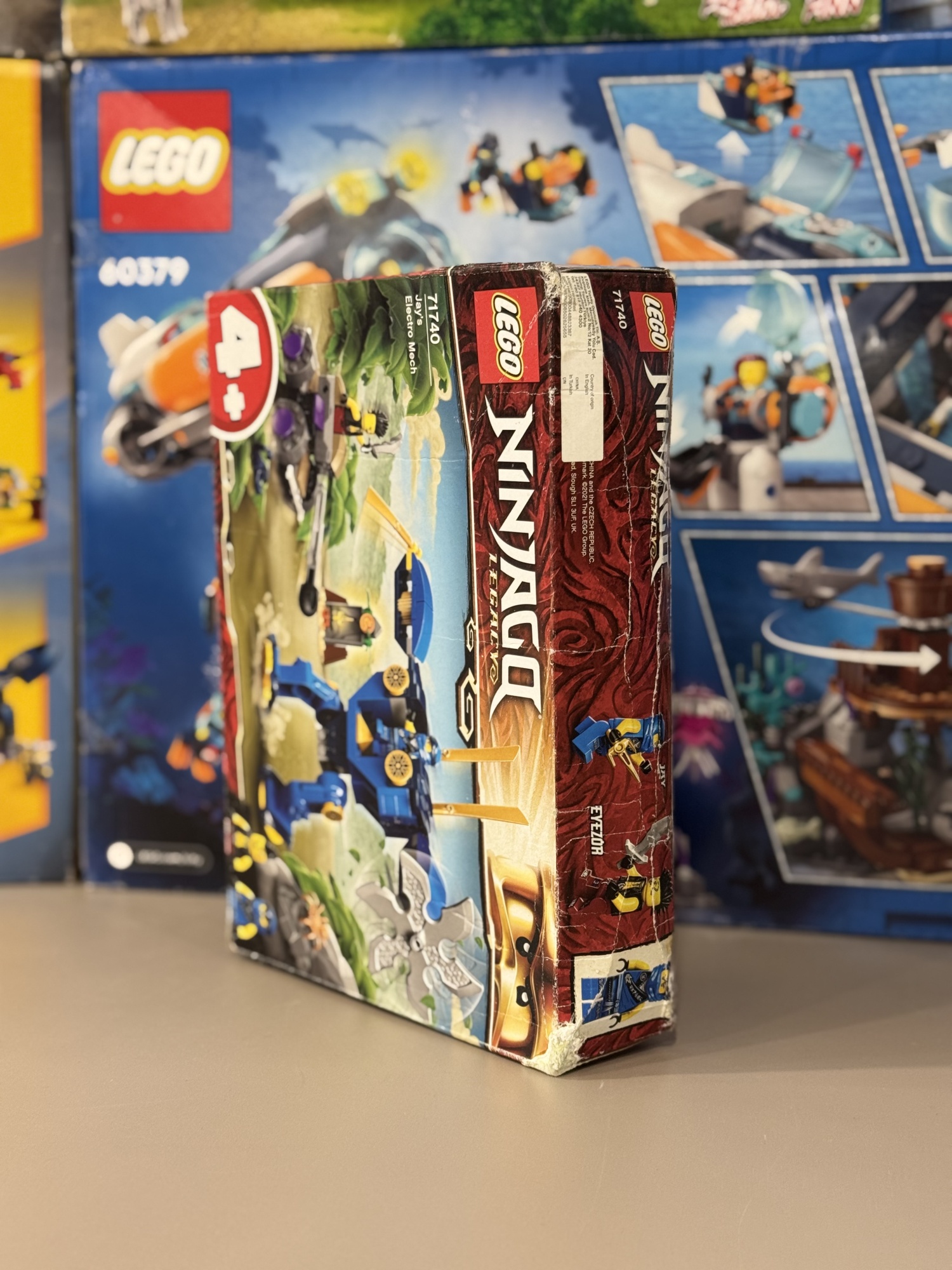 Конструктор Lego Ninjago Электрический робот Джея, 71740
