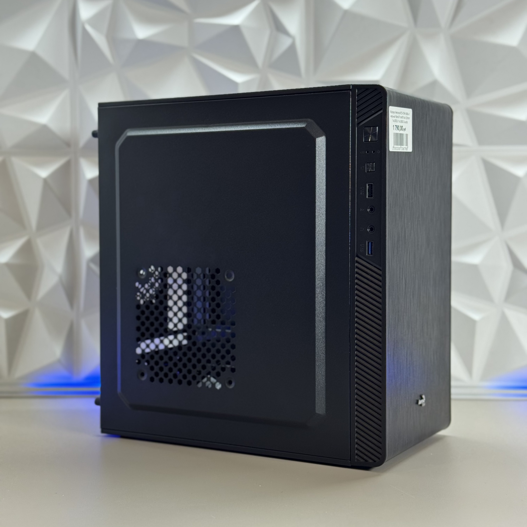 Корпус Aerocool CS-106-S-BK-v1 черный без БП mATX 4x120mm 1xUSB2.0 1xUSB3.0 audio