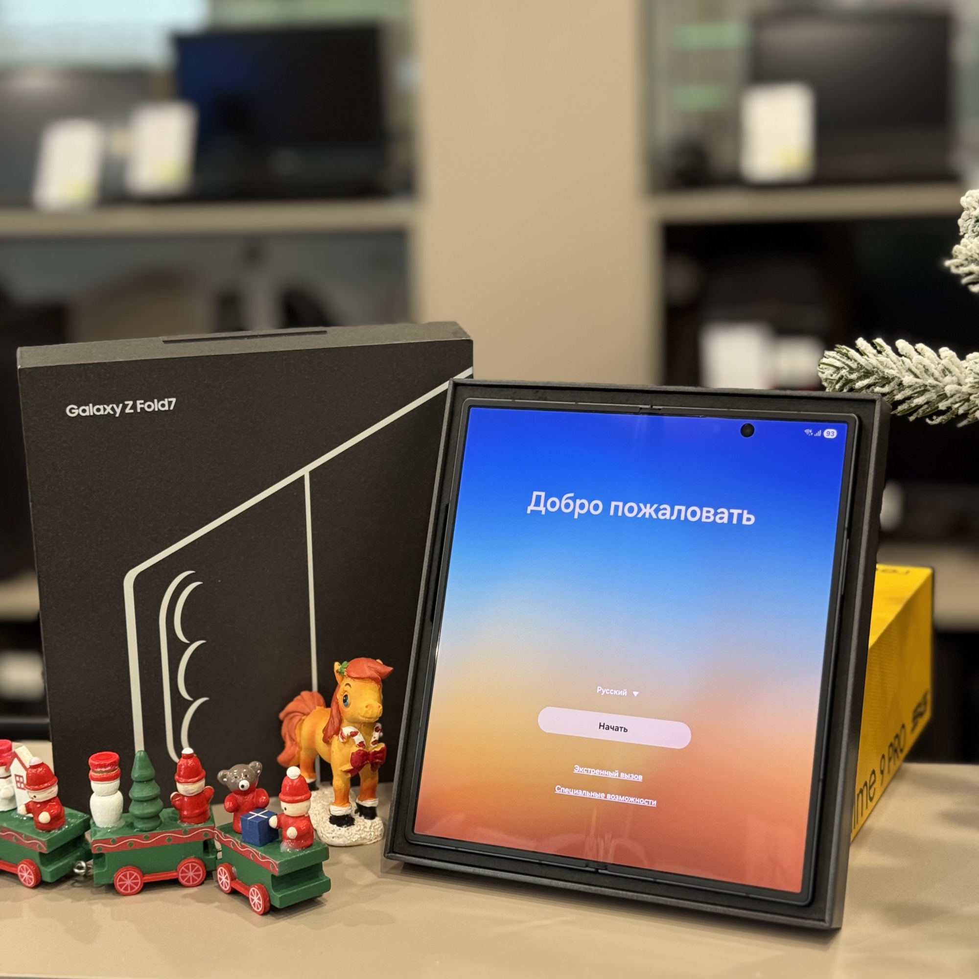 Samsung Galaxy Z Fold7 12/256 ГБ РСТ черный