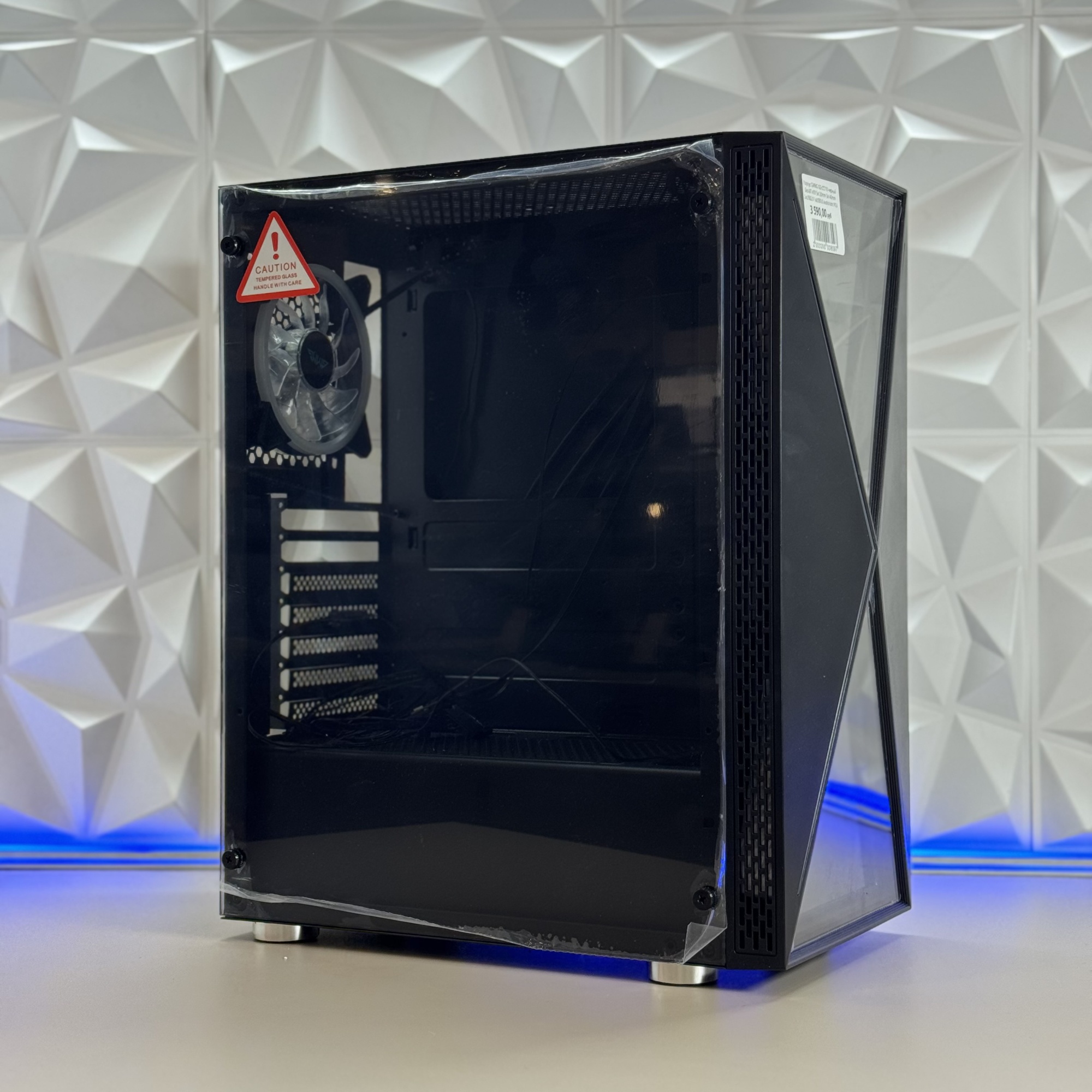 Корпус GMNG GG-CC110 черный без БП ATX 5x120mm 3x140mm 2xUSB2.0 1xUSB3.0 audio bott PSU