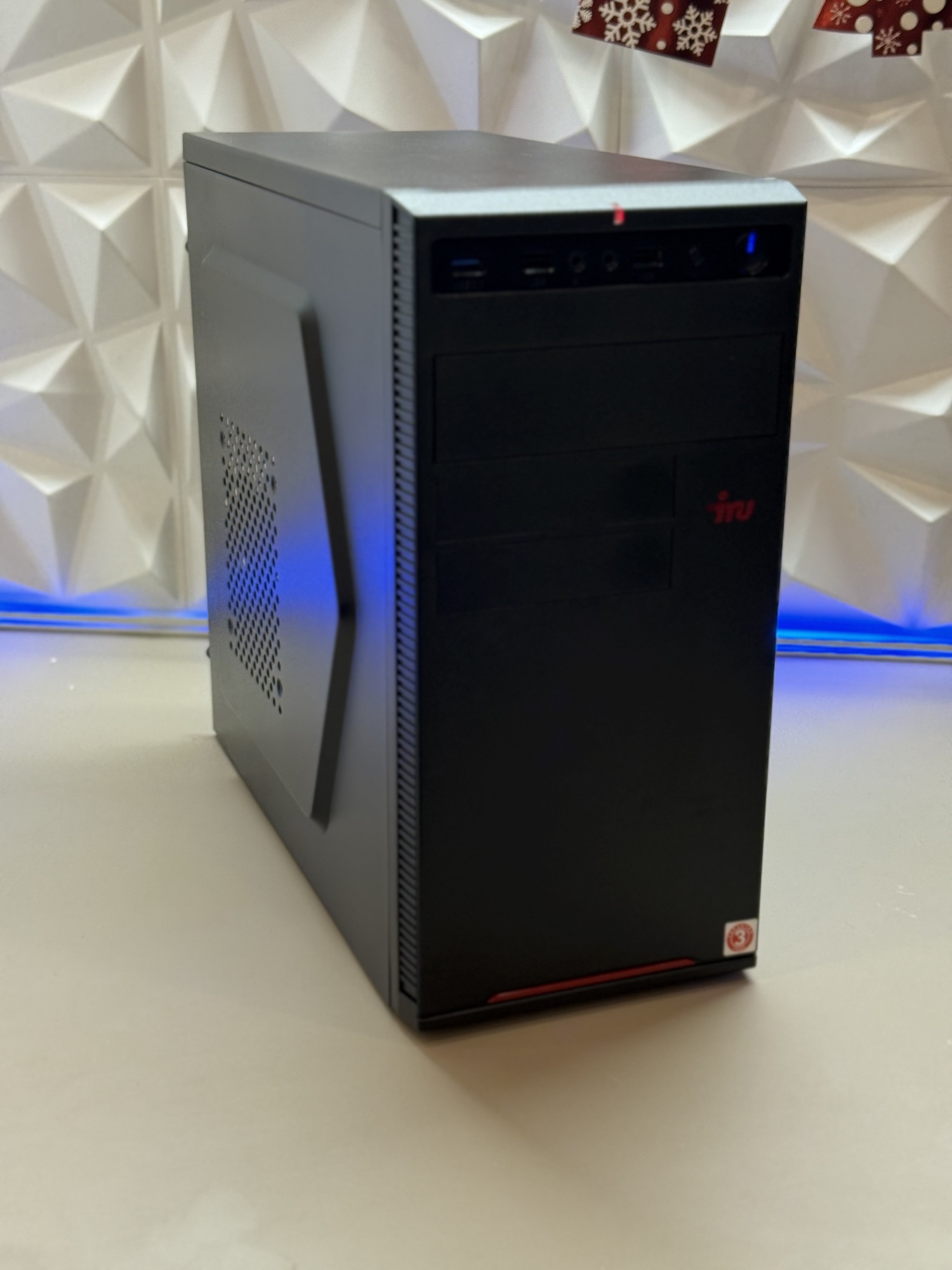 Системный блок AMD Ryzen 5 1600 3.2GHz/16Gb DDR4/GTX1050Ti 4Gb/240Gb SSD/400W