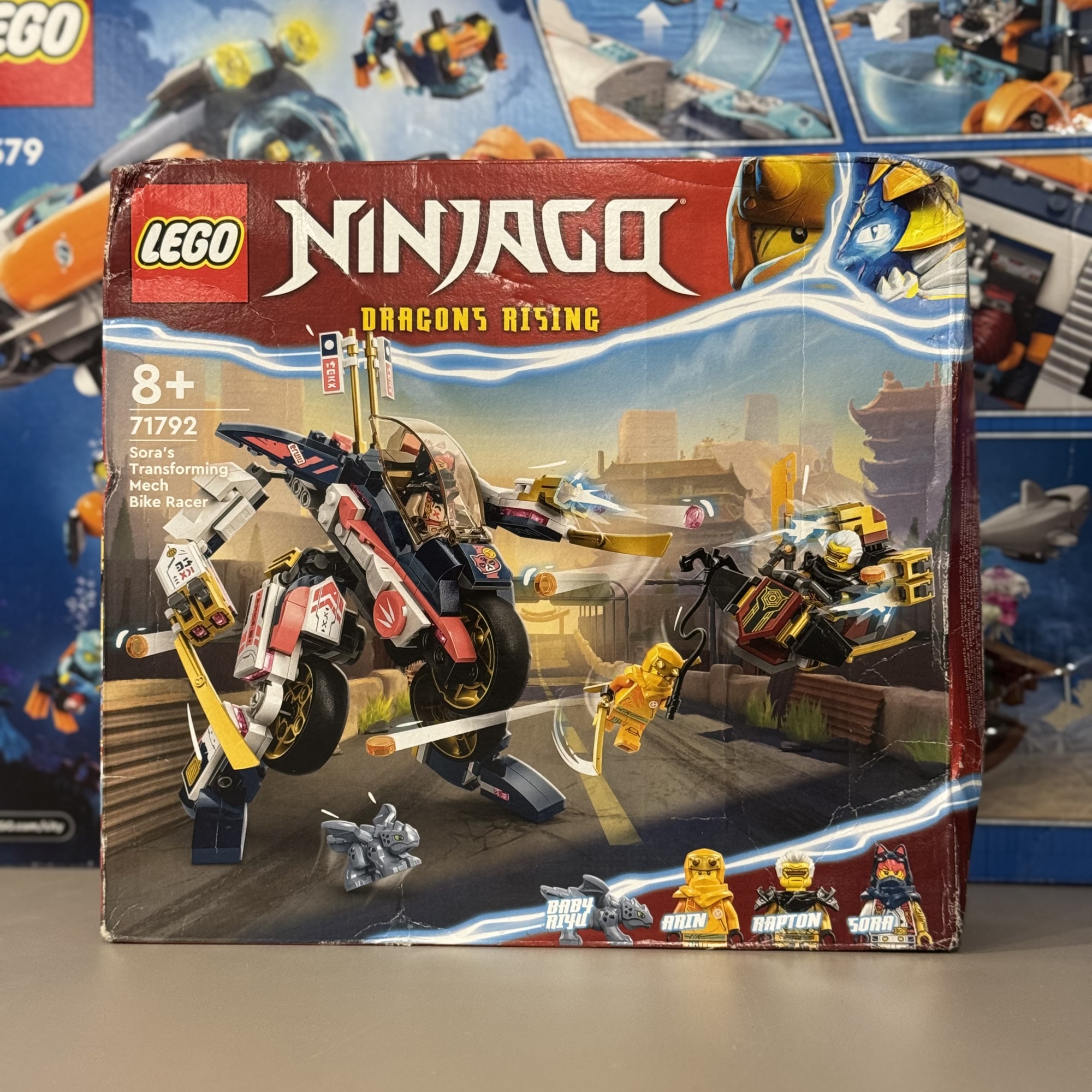 Конструктор Lego Ninjago Sora's Transforming Mech Bike Racer, 71792