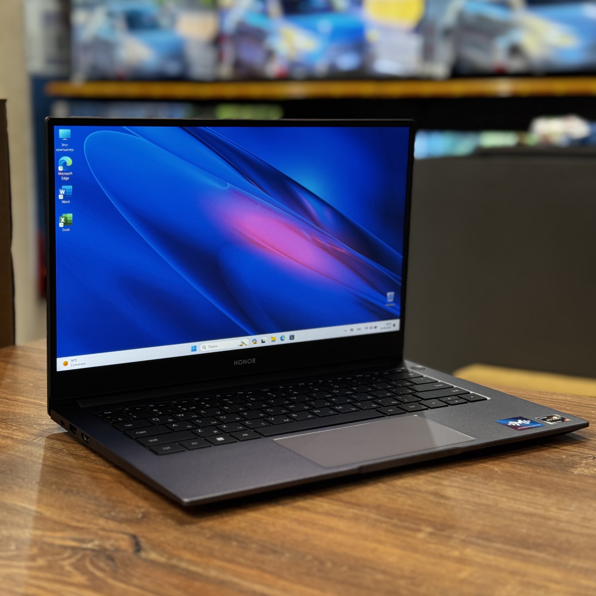 Ноутбук Honor MagicBook NMH-WDQ9HN Ryzen 5 5500U/8Gb/SSD512Gb/14"/IPS/FHD/DOS/grey