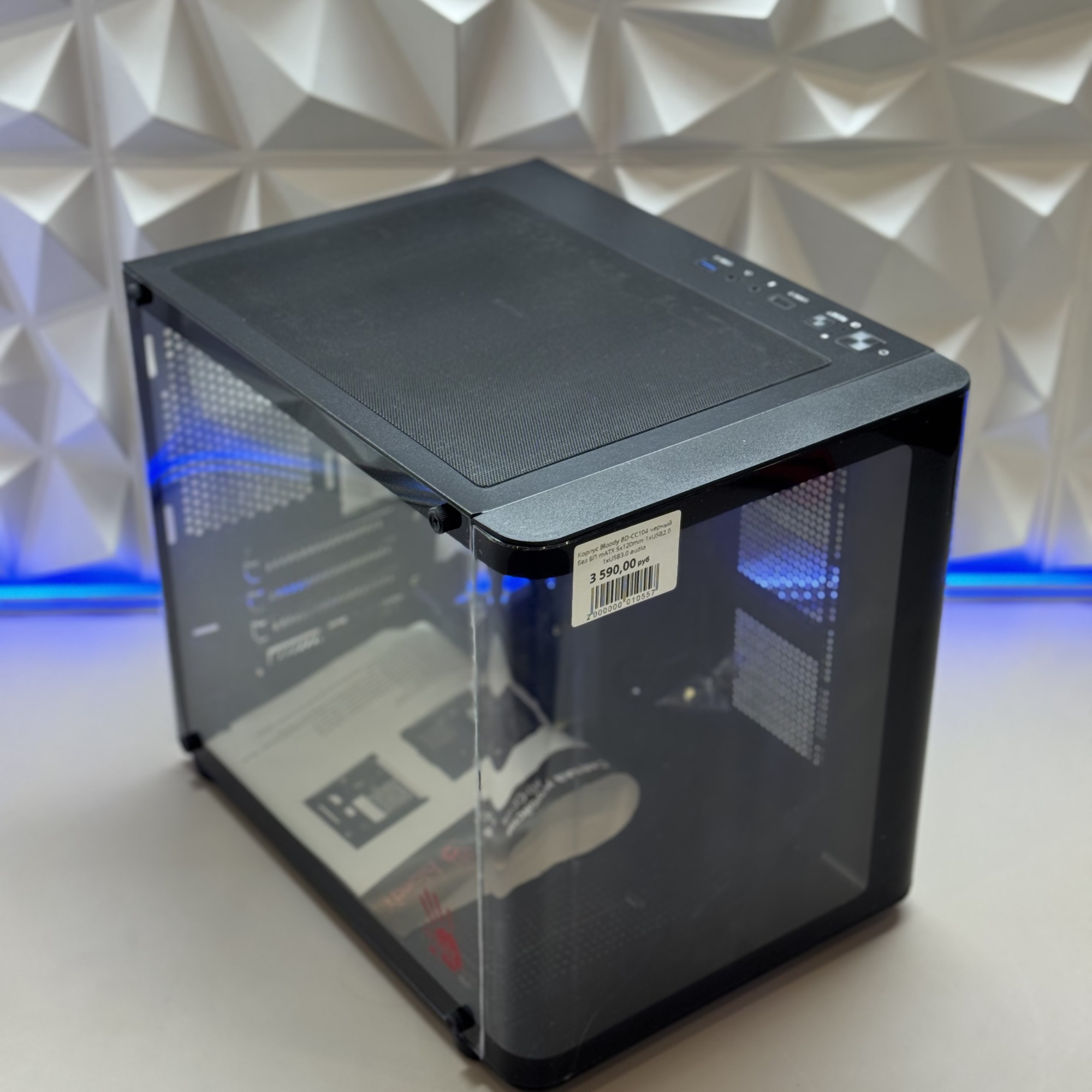 Корпус Bloody BD-CC104 черный без БП mATX 5x120mm 1xUSB2.0 1xUSB3.0 audio