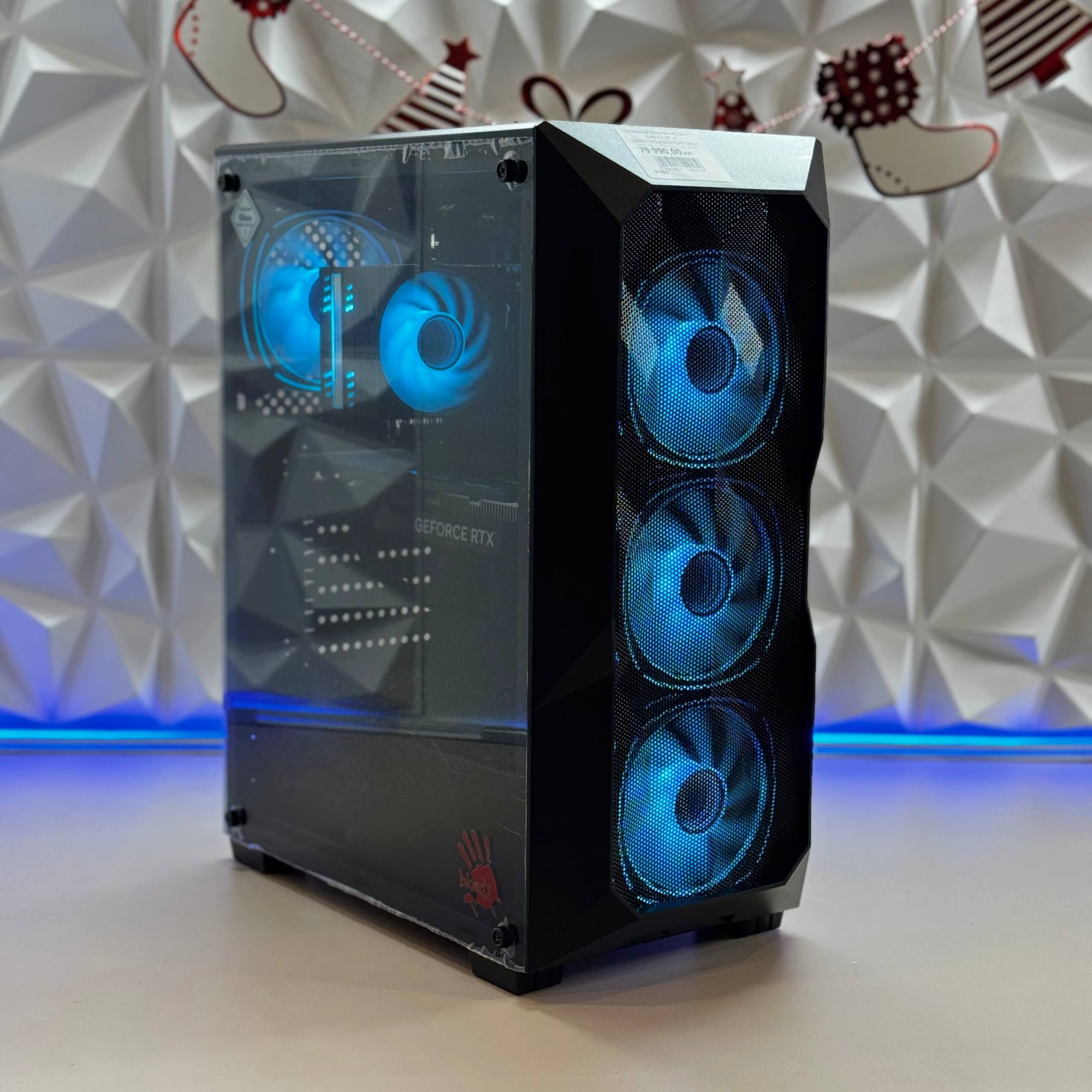 Системный блок Bloody BD-PC CH61C1 MT i5 12400F/16Gb/SSD1Tb/RTX4060 8Gb/W11H64/черный (RUS)