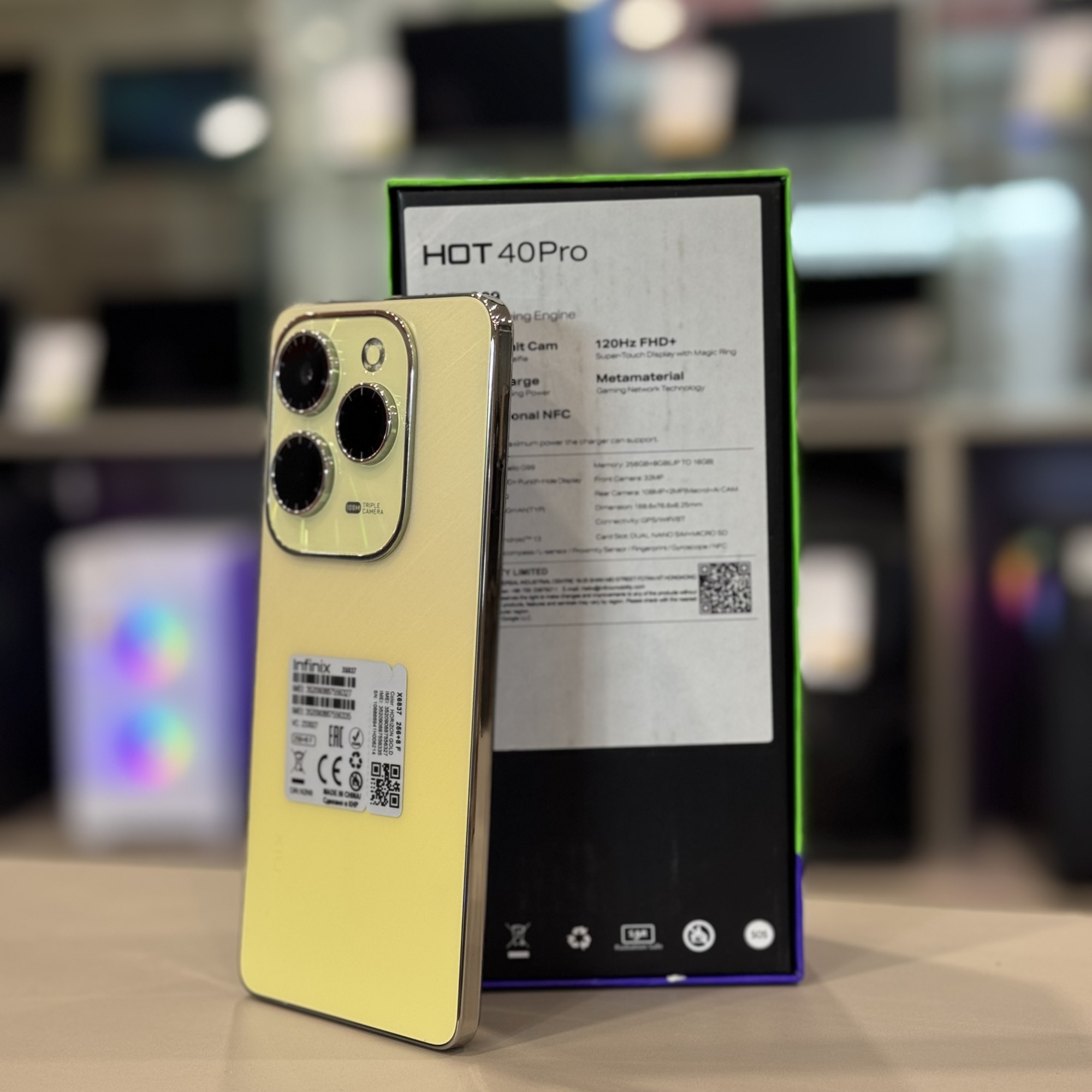 Infinix Hot 40 Pro 8/256Gb Gold