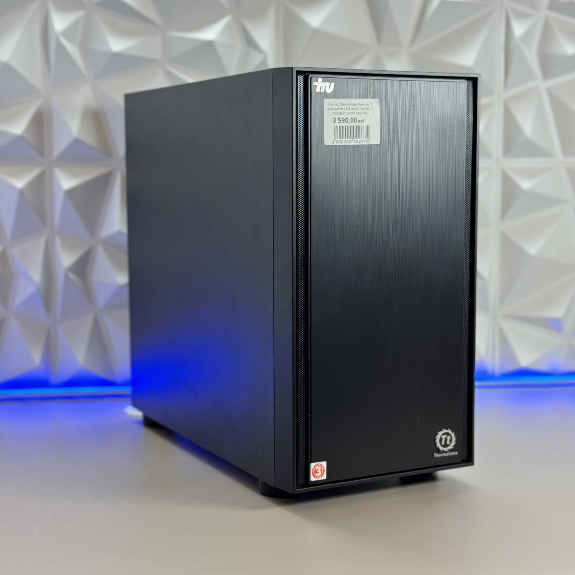 Корпус Thermaltake Versa H17 черный без БП mATX 2xUSB2.0 1xUSB3.0 audio bott PSU