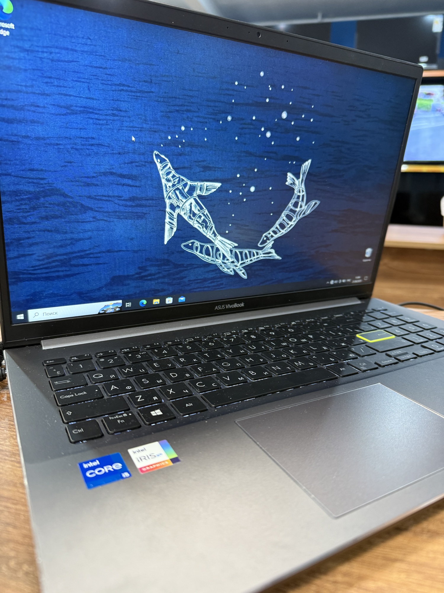 Ноутбук Asus VivoBook S533EA-BN240 i5 1135G7/8Gb/SSD512Gb/15.6"/IPS/FHD/noOS/черный