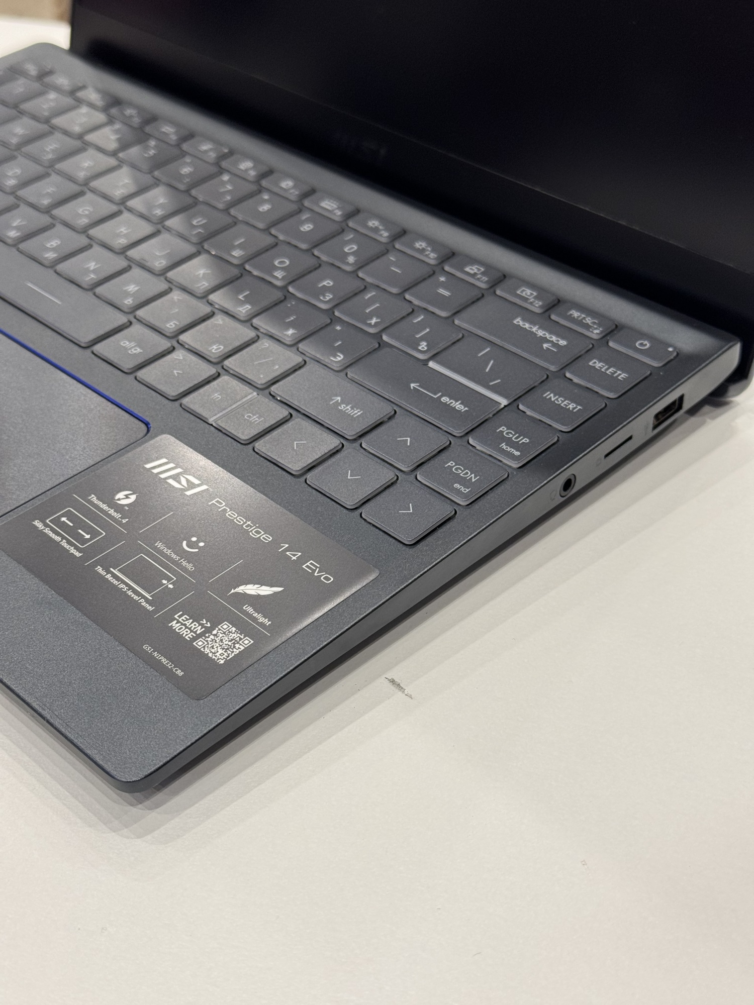 Ноутбук MSI Prestige 14Evo A10SC-008RU